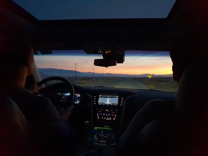 In viaggio verso la Death Valley