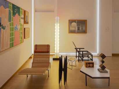 Kho Liang Ie, Mid-century modernist, exhibition view. Courtesy of Stedelijk Museum