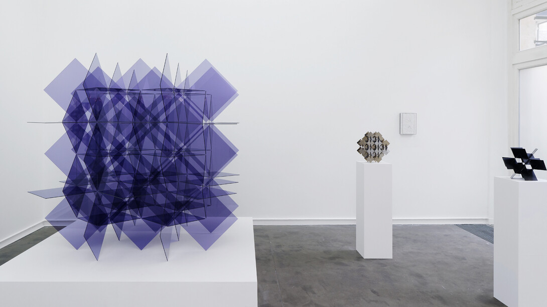 Francisco Sobrino, Exhibition view. Courtesy of Galerie Mitterrand