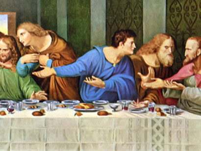 Cenacolo di Santa Maria delle Grazie di Leonardo Da Vinci, Milano, Italia