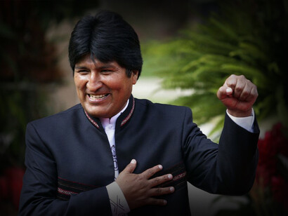 Evo Morales, expresidente de Bolivia