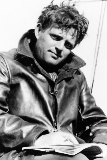 Jack London scrive sul suo diario 