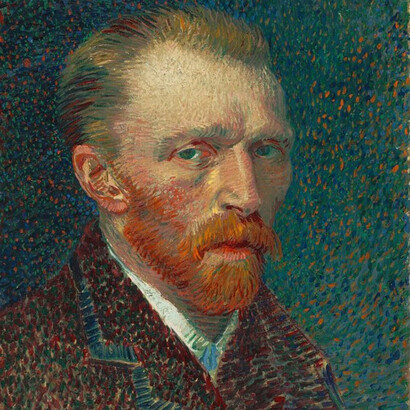Autorretrato, obra de Vincent Van Gogh
