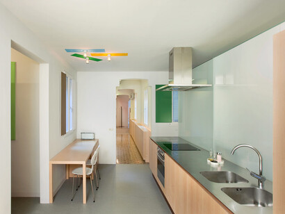 Vivienda-taller en Barcelona. Autor: Agustí Costa. Foto: David Cardelús 

