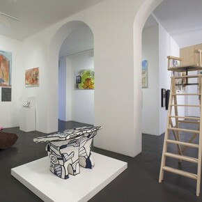 Jean Dubuffet, Exhibition view. Courtesy of Galerie Nathalie Obadia