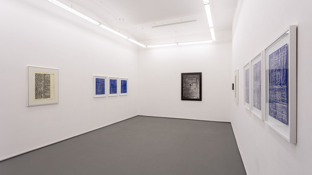 Marcell Esterházy, Thin film, exhibition view. Courtesy of acb Gallery