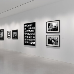 Paul McCartney, Rearview mirror: Liverpool–London–Paris, exhibition view. Courtesy of Gagosian 