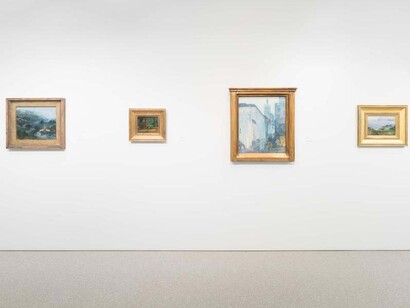 Various artists, Bienvenue. African American artists in France, exhibition view. Courtesy of Michael Rosenfeld Gallery
