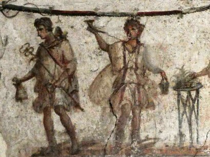 Pompei, Luci e ombre, foto Giovanni Marinelli