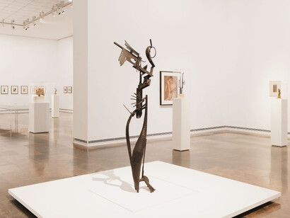 Julio González, vista de exhibición. Cortesía del Institut Valencià d’Art Modern