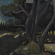 Auguste Elysée Chabaud, Paysage de provence (detail), vers 1930. Courtesy of Musée Marmottan Monet