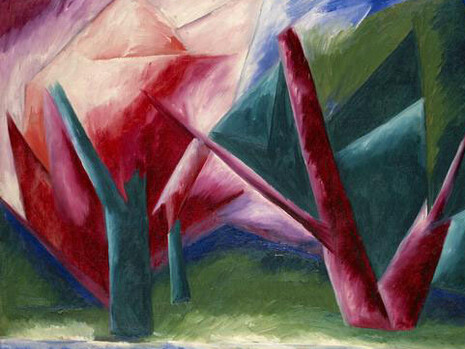 Natalya Goncharova, La Forêt [The Forest