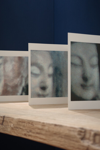 Michael Cherney, Light and grain 秋麦, exhibition view. Courtesy of Fu Qiumeng Fine Art