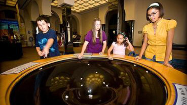 Retro-Active Science. Courtesy of Fleet Science Center