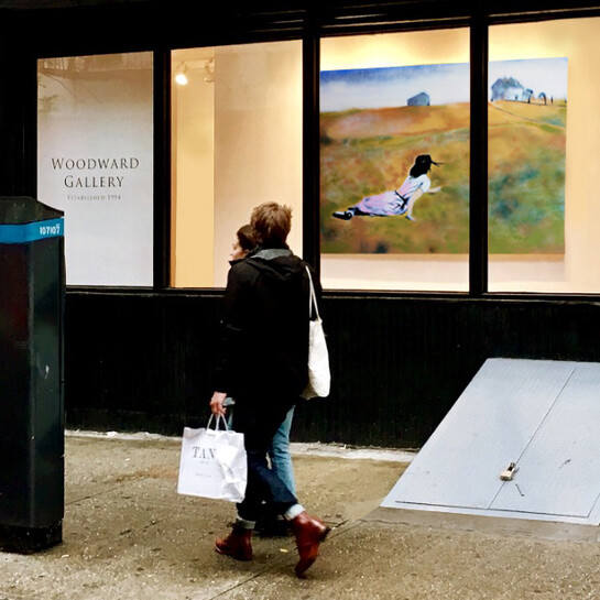 Thomas Buildmore, Sacred Mountains. Courtesy of Woodward Gallery 
