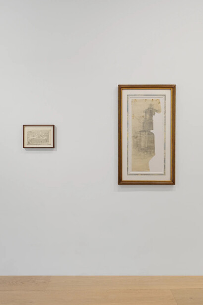 Various artists, Architects of absence, exhibition view. Courtesy of Gallery Wendi Norris