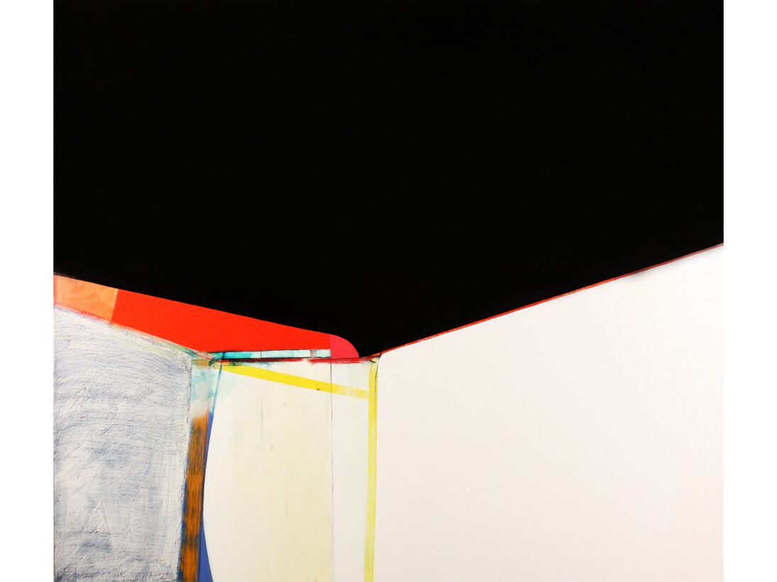 Nick Lamia, Coyote, 2012, oil on canvas, 60x70 inches