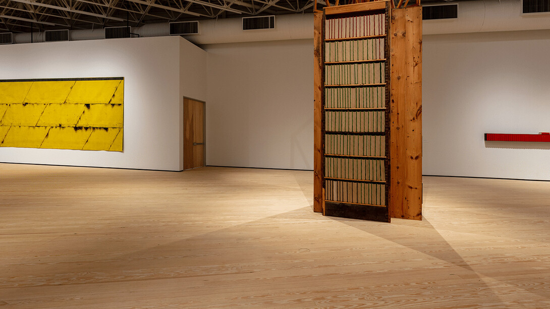 Theaster Gates, The gift and the renege, exhibition view. Courtesy of the Contemporary Arts Museum