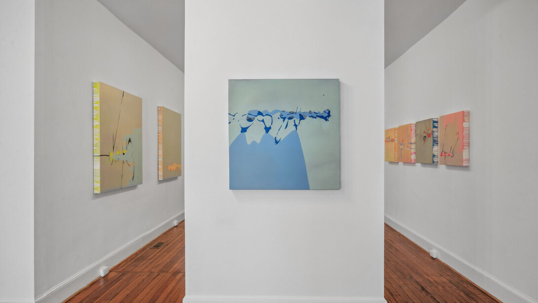 Ron Johnson, Just like forever, exhibition view. Courtesy of Reynolds Gallery