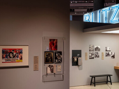 Blitz: the club that shaped the 80s, exhibition view. Courtesy of Design Museum
