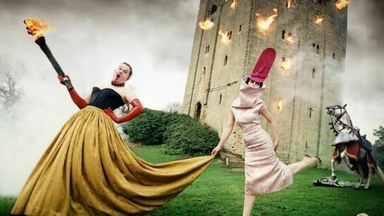 Alexander McQueen and Isabella Blow, Burning Down The House, 1996, London © David LaChapelle Studio, Inc.