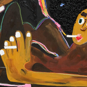 Devin Troy Strother, Purple rain, 2024. Courtesy of The Pit