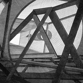 Al Held, Straits of Malacca II, 1989. Courtesy of Crown Point Press