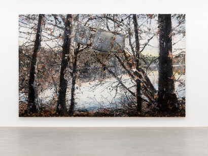 It comes in waves. Courtesy of Thaddaeus Ropac Gallery