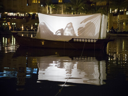 Hajra Waheed, Abra In Water, 2014, Art Dubai 2014