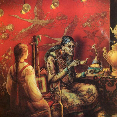 Kinuko Craft, Vassilissa e la Baba Jaga