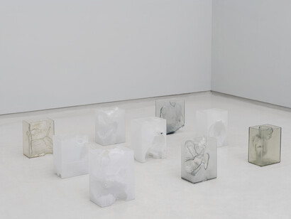 Anna-Lena Krause e Viktor Petrov, Through invisible walls, veduta della mostra. Per gentile concessione della Galleria Tempesta