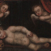 Anónimo, Premonición de la pasión, s. XVIII. Cortesía del Museo Pedro de Osma