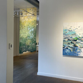 Force of nature: Works by Amy Donaldson and Cynthia Weiss, exhibition view. Courtesy of Gallery 1871