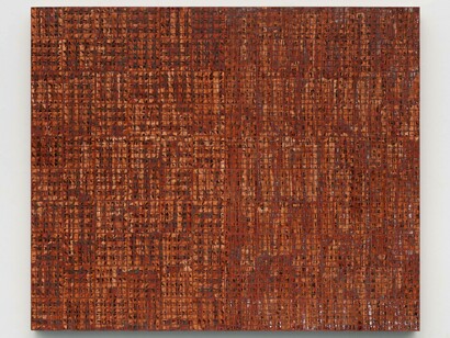 McArthur Binion, Handmadeness:one, 2023. Courtesy of the artist and Gray Gallery