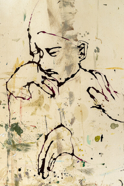 Susanna Slöör, Tänkare (Thinker). Courtesy of Helle Knudsen Gallery