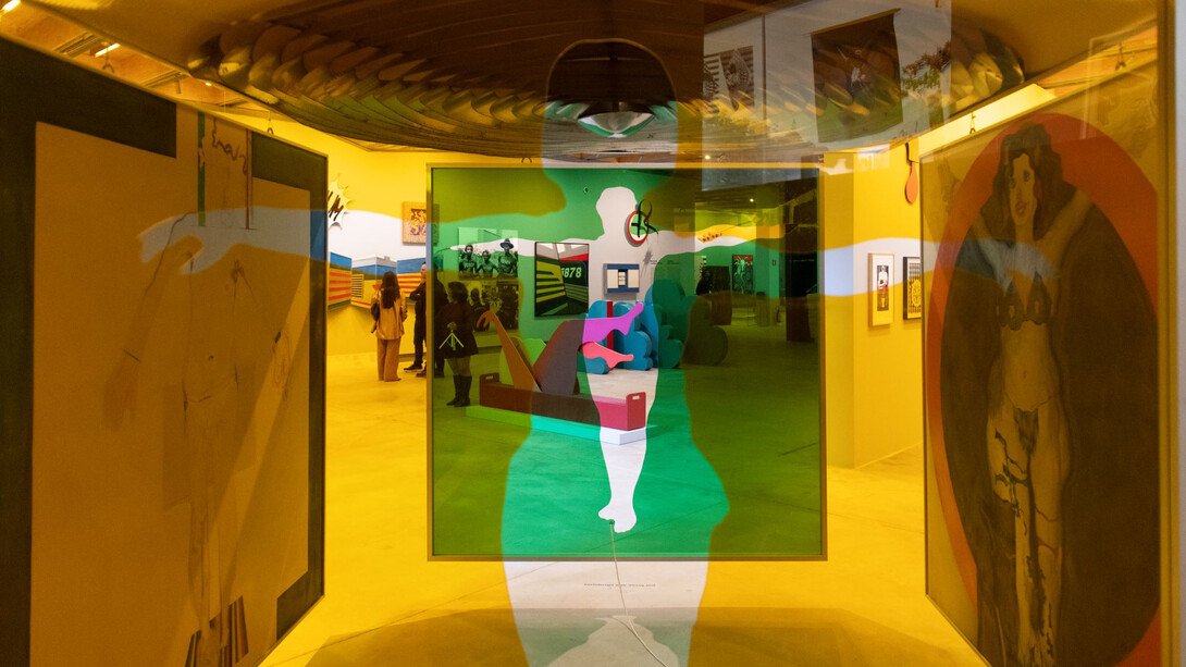 Vari artisti, Pop Brasile: avanguardia e nuova figurazione, 1960-70, vista della mostra. Per gentile concessione della Pinacoteca
