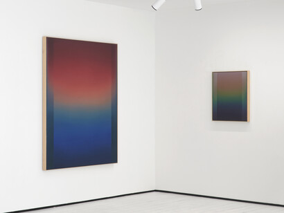 Theo Pinto, The weight of light, exhibition view. Courtesy of Cadogan Gallery