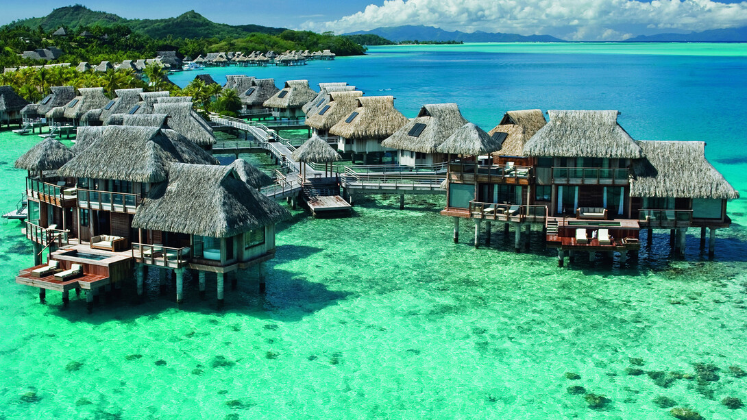 Por lugares como éste, en Bora Bora, se comprende que Gauguin se enamorara de la Polinesia Francesa
