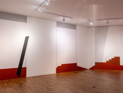 Santiago Cárdenas, Tensión ambiental. Colección en escena #8, vista de exhibición. Cortesía de MAMBO