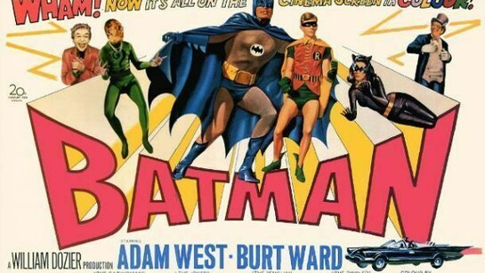 Batman and Robin, 1966. Adam West Movie Poster