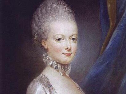 Painting entitled: Archduchess Maria Antonia Of Austria, The Later Queen Marie Antoinette Of France
