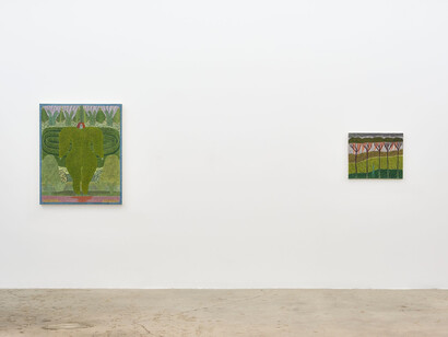 Annie Hémond Hotte, Parallel land, exhibition view. Courtesy of The Pit 