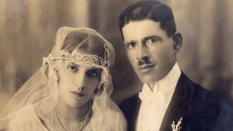 Pasko Hilje y Carmen Quirós, el día de su boda. Foto: Archivo familiar