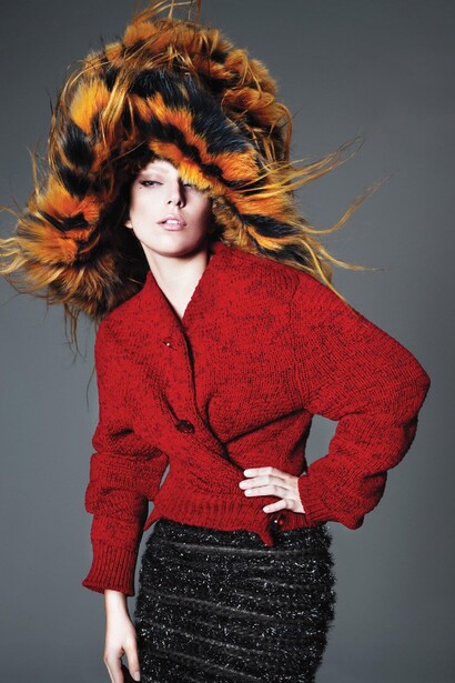 Lady Gaga con un sombrero de Jones