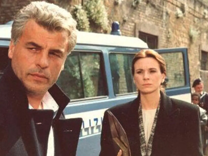 Corrado Cattani nel film "La piovra"