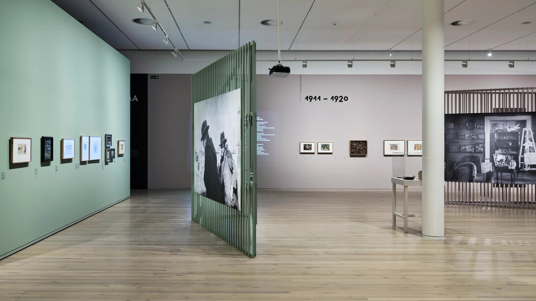 Kosmos Klee, Die sammlung, ausstellungsansicht. Mit freundlicher genehmigung des Zentrum Paul Klee