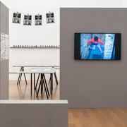 Auf der strasse, ausstellungsansicht. Mit freundlicher genehmigung des Kunstmuseum Liechtenstein