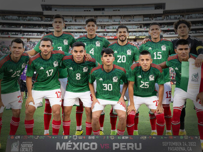 Selección mexicana de fútbol, equipo masculino representativo en las competiciones oficiales