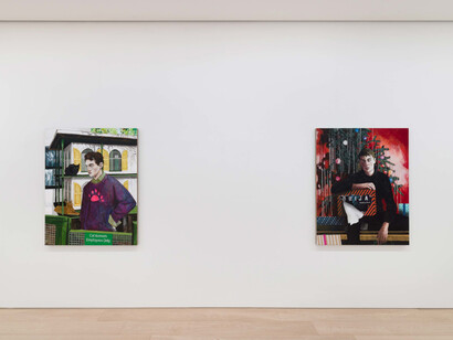 The space between needful and needless, exhibition view. Courtesy of Lehmann Maupin