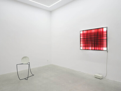 Rosa Barba, Tangible kinships, exhibition view. Courtesy of Vistamare